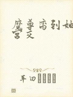 魔尊脔到她哭h宫交封面