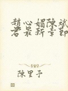 赵心媚陈斌高婉君最新章节内容