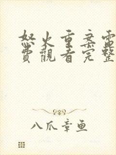 怒火重案电影免费观看完整版