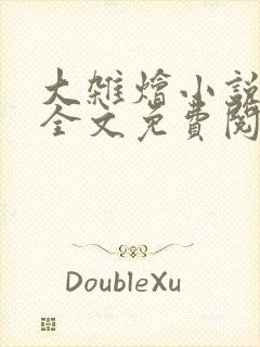 大杂烩小说在线全文免费阅读笔趣阁