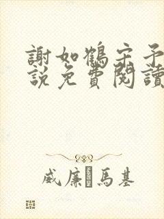 谢如鹤宋予朵小说免费阅读最新章节