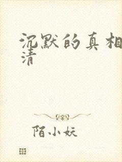 沉默的真相 高清