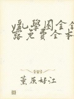 y乱学园金银花露免费全本笔趣阁