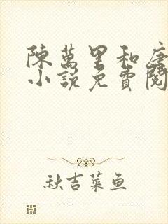 陈万里和唐嫣然小说免费阅读