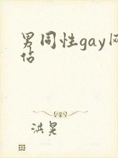 男同性gay网站封面