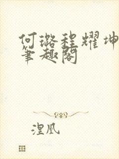 何璐程耀坤小说笔趣阁封面