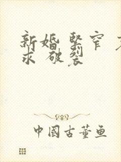 新婚 紧窄 哀求 破裂