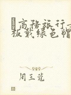 巜商务旅行女老板戴绿色帽的封面