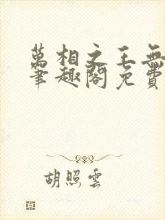 万相之王无弹窗笔趣阁免费封面