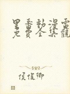 里番动漫电视剧免费全集观看网站