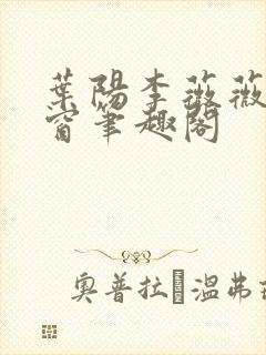 叶阳李薇薇无弹窗笔趣阁