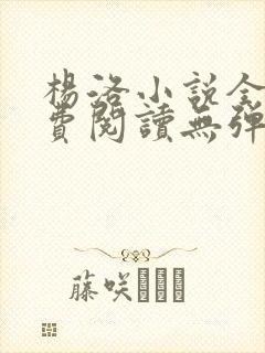 杨洛小说全文免费阅读无弹窗最新章节