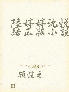 陆婷婷沈悦大团结正版小说