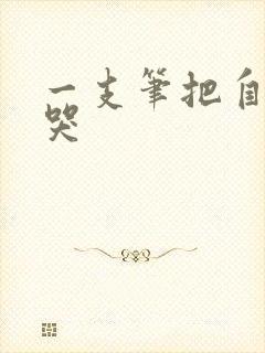 一支笔把自己做哭