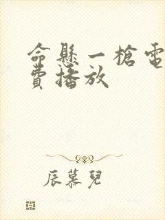 命悬一枪电影免费播放