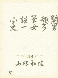 小说笔趣阁高干文一女多男