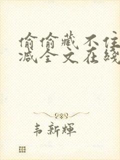 偷偷藏不住无删减全文在线阅读