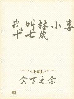 我叫林小喜今年十七岁