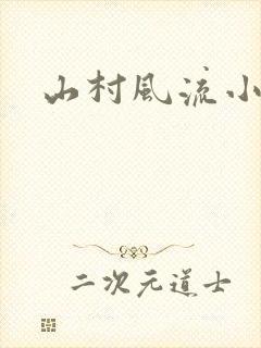 山村风流小说封面
