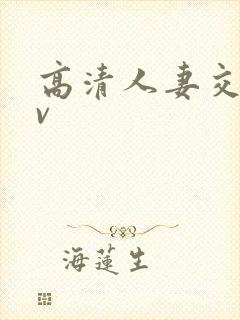 高清人妻交换av