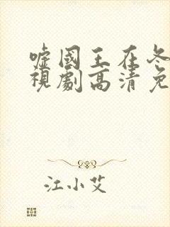 嘘国王在冬眠电视剧高清免费播放封面