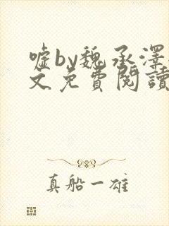 嘘by魏承泽全文免费阅读笔趣阁无弹窗封面