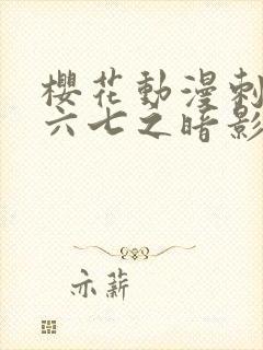 樱花动漫刺客伍六七之暗影宿命封面