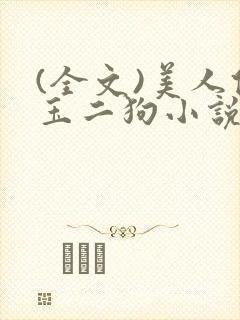 (全文)美人似玉二狗小说封面