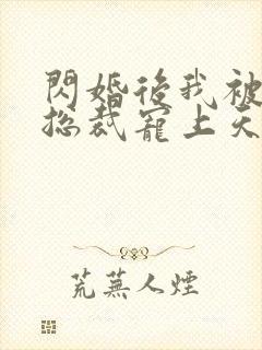 闪婚后我被千亿总裁宠上天封面