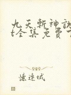 九天斩神诀txt全集免费下载封面