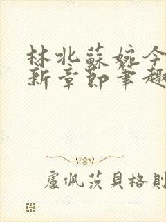 林北苏婉今天最新章节笔趣阁