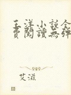 王洋小说全文免费阅读无弹窗