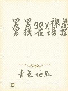 男男gay裸体男模夜场舞男