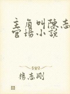 主角叫陈志远的官场小说