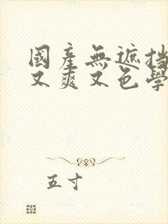 国产无遮挡又黄又爽又色学生高清无封面