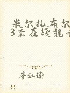 米尔扎布尔 第3季在线观看全集免费播放封面