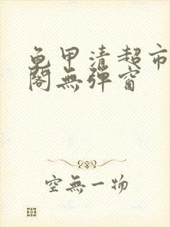 龟甲清超市笔趣阁无弹窗封面