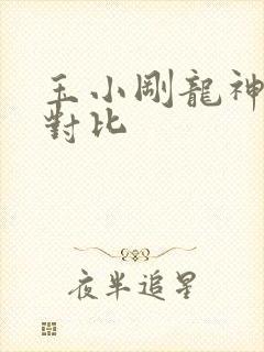 玉小刚龙神斗罗对比