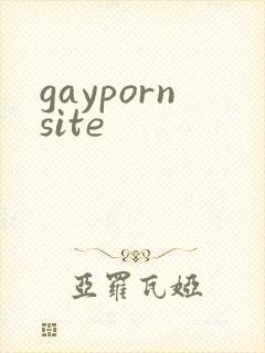 gaypornsite封面
