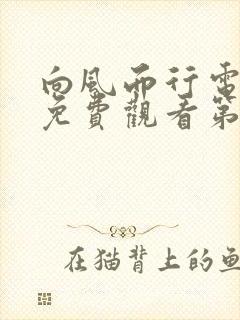 向风而行电视剧免费观看第6集