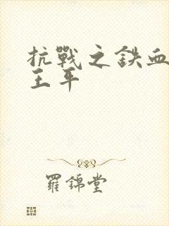 抗战之铁血智将王平封面