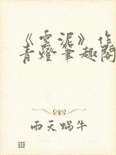 《云泥》作者:青灯笔趣阁封面