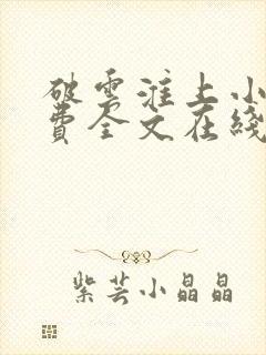 破云淮上小说免费全文在线