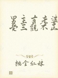 男主有老婆出轨受三观不正