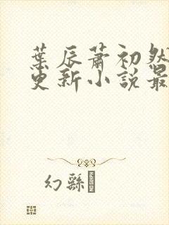 叶辰萧初然最快更新小说最新