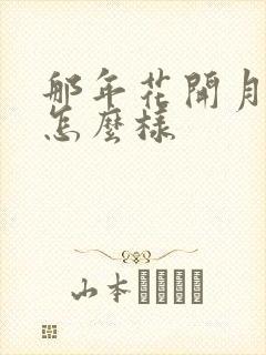 那年花开月正圆怎么样