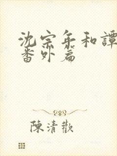 沈宗年和谭又明番外篇封面