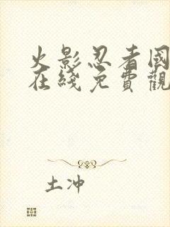 火影忍者国语版在线免费观看