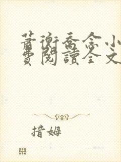 萧衡乔念小说免费阅读全文