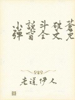 小说斗破苍穹无弹窗全文免费阅读